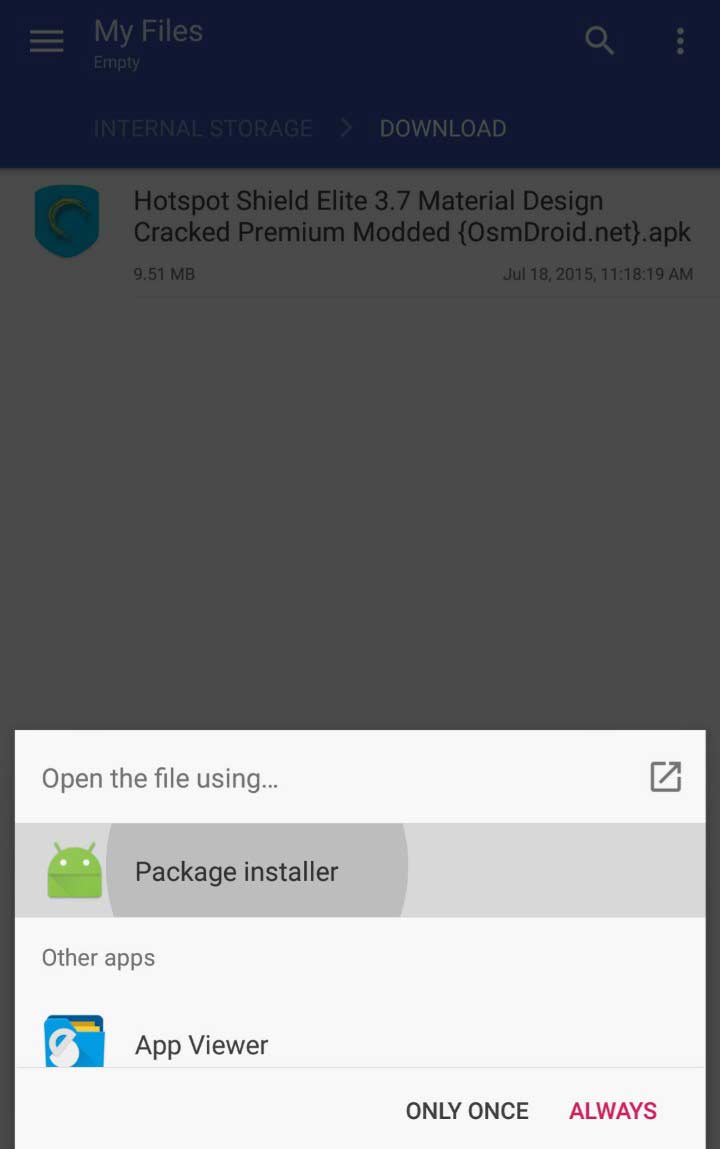 firestarter apk wont install