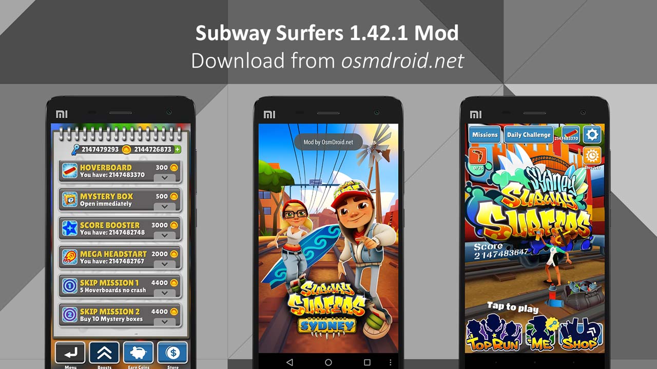 Subway Surfers Apk Mod – Xouda