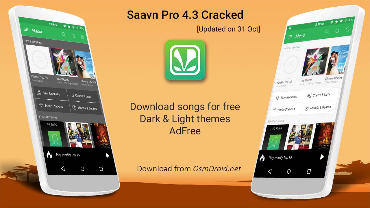 Saavn pro apk cracked free download