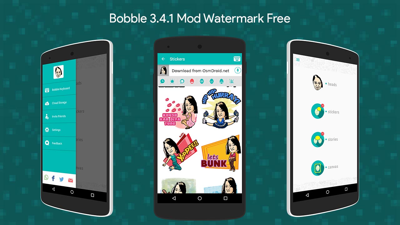 Bobble 3.4.1 APK Watermark FREE | Working 