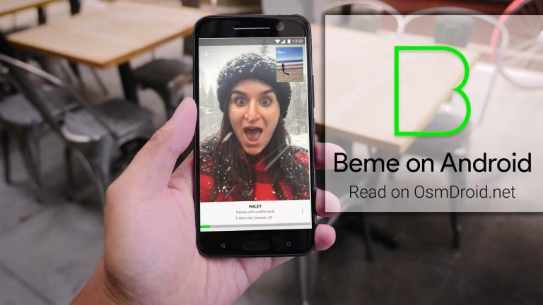 beme on android