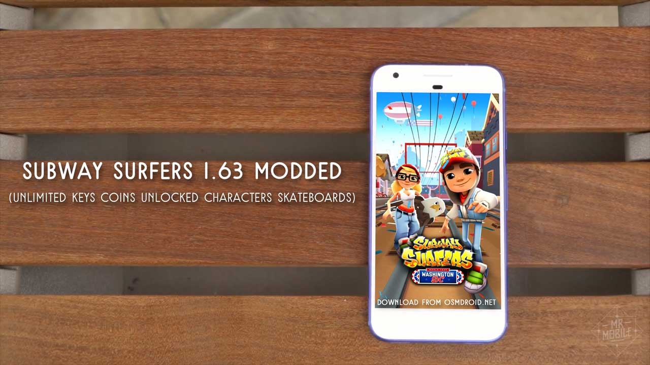 DroidMod.Ru - Subway Surfers Версия: 1.90.0 MOD Описание