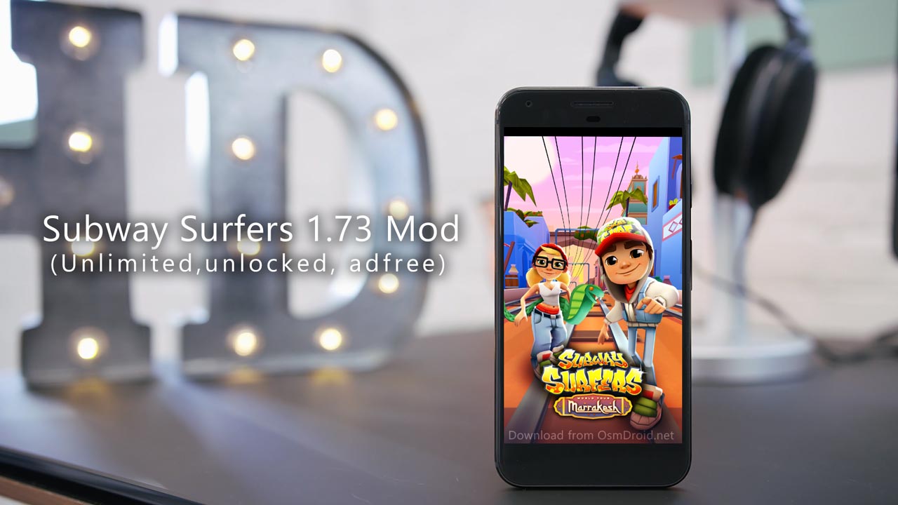 Subway surfers Mumbai v 1.17.0 MOD pack unlimited coins,score and