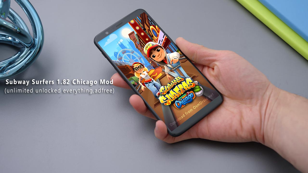 subway surfers chicago modded apk download