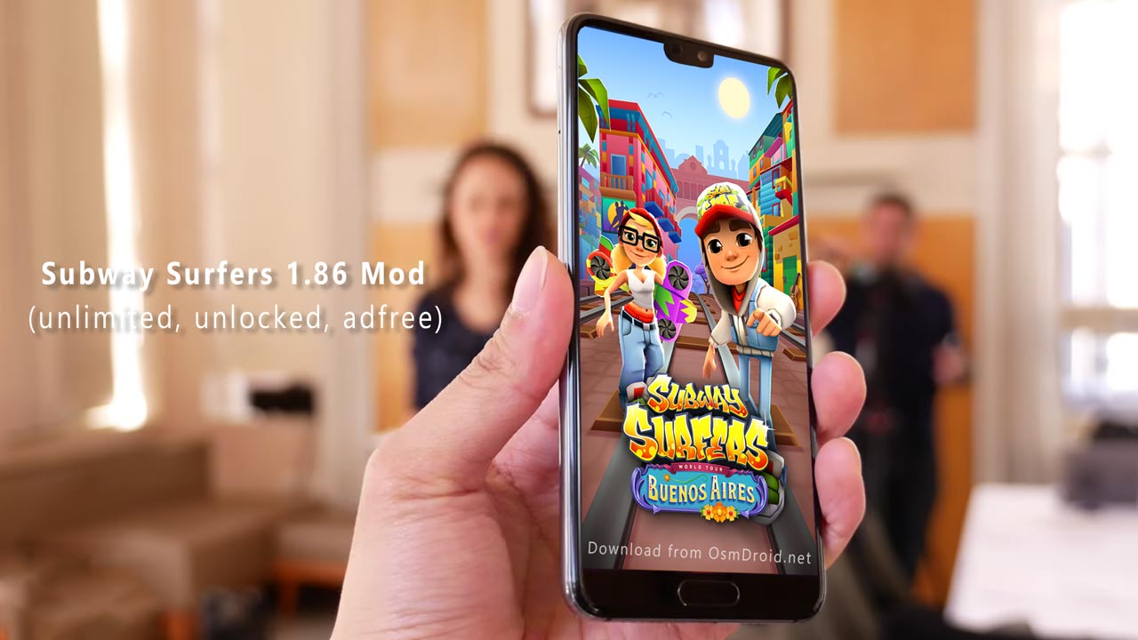 Subway Surf 2018 - Unlimited coin and keys APK + Mod for Android.